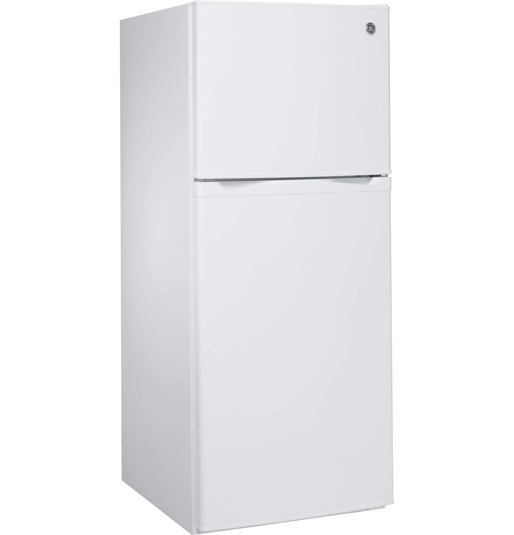 Compact white top-freezer refrigerator ideal for kitchens in refrigerators and appliances collections