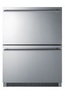 24" Wide 2-Drawer All-Refrigerator, ADA Compliant