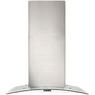30" Convertible Curved Glass Chimney Range Hood, 460 MAX Blower CFM