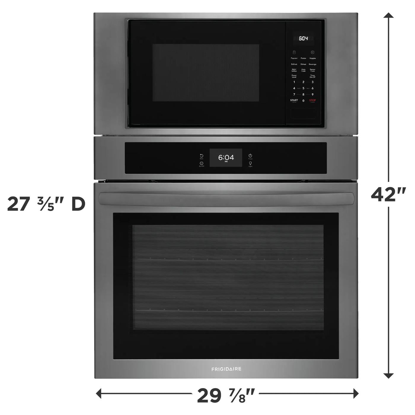 30" Electric Wall Oven and Microwave Combination