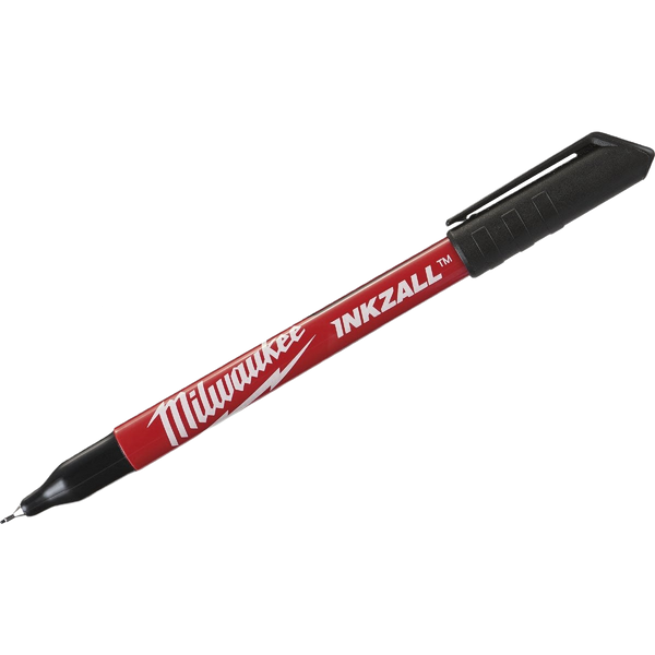 Milwaukee INKZALL™ Black Fine Point Jobsite Pens, 4-Pack
