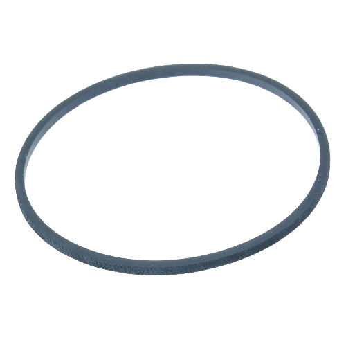 Round black carburetor gasket designed for use in home improvement and tools applications