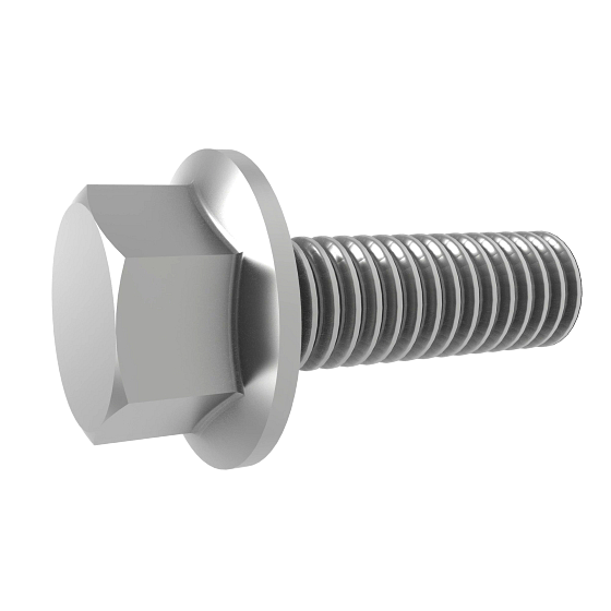 John Deere 19M7786 M10 X 30 Hexagonal Head Flanged Screw, 10-Pack