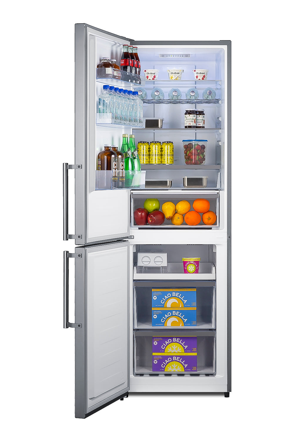 24" Wide Bottom Freezer Refrigerator