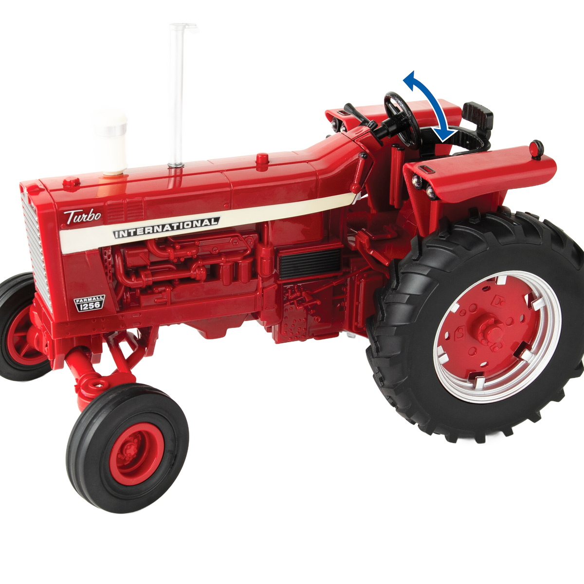 TOMY Big Farm Farmall 1:16 Scale 1256 Tractor with Mower