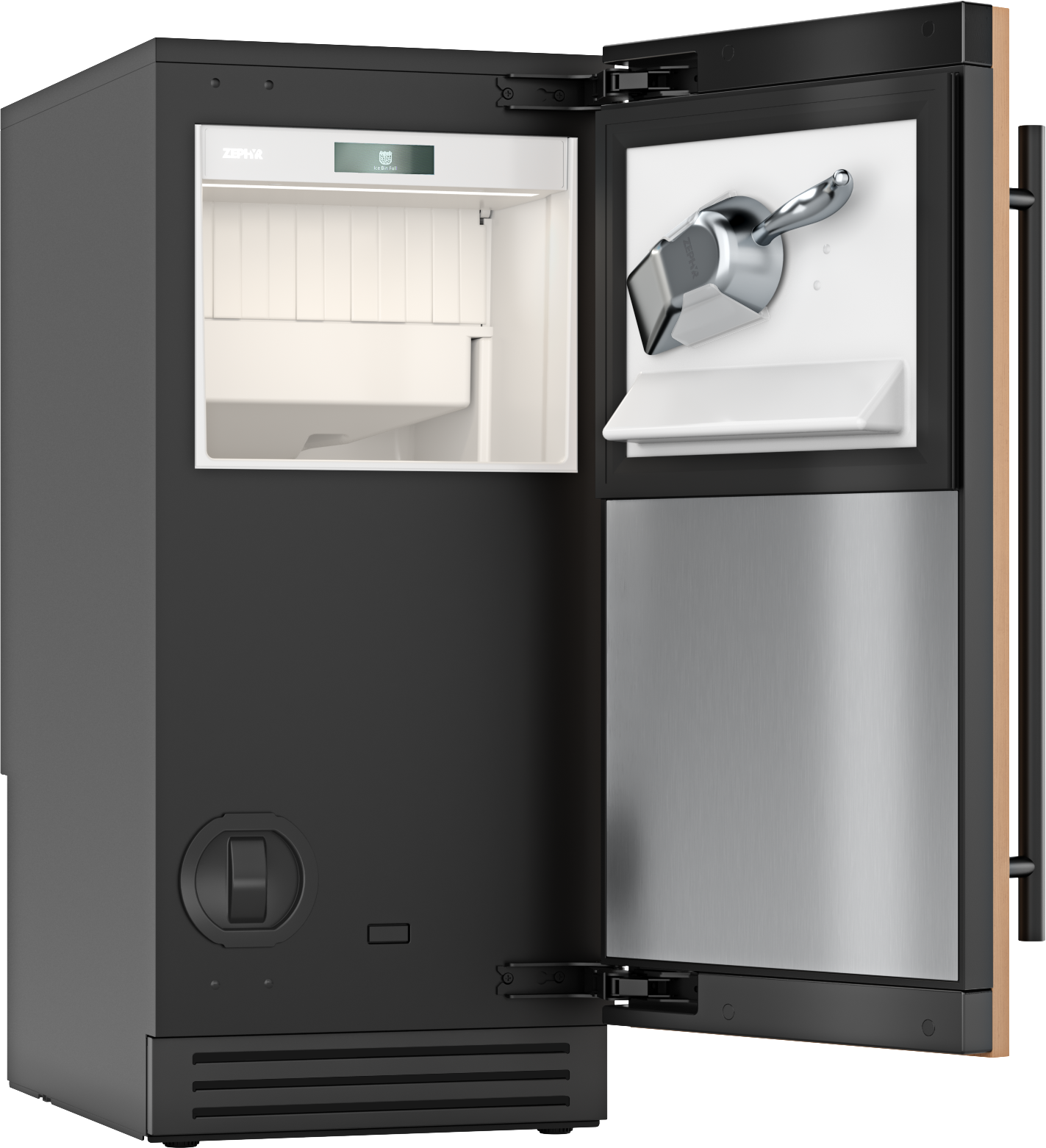 Presrv™ Gourmet Clear Ice Machine, 15in UC, w/Pump, Panel Ready