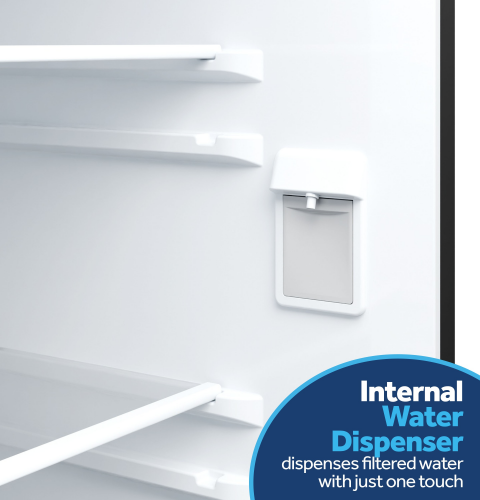 GE® 24.2 Cu. Ft. Counter-Depth Side-By-Side Refrigerator with Internal Dispenser and In-Door Icemaker