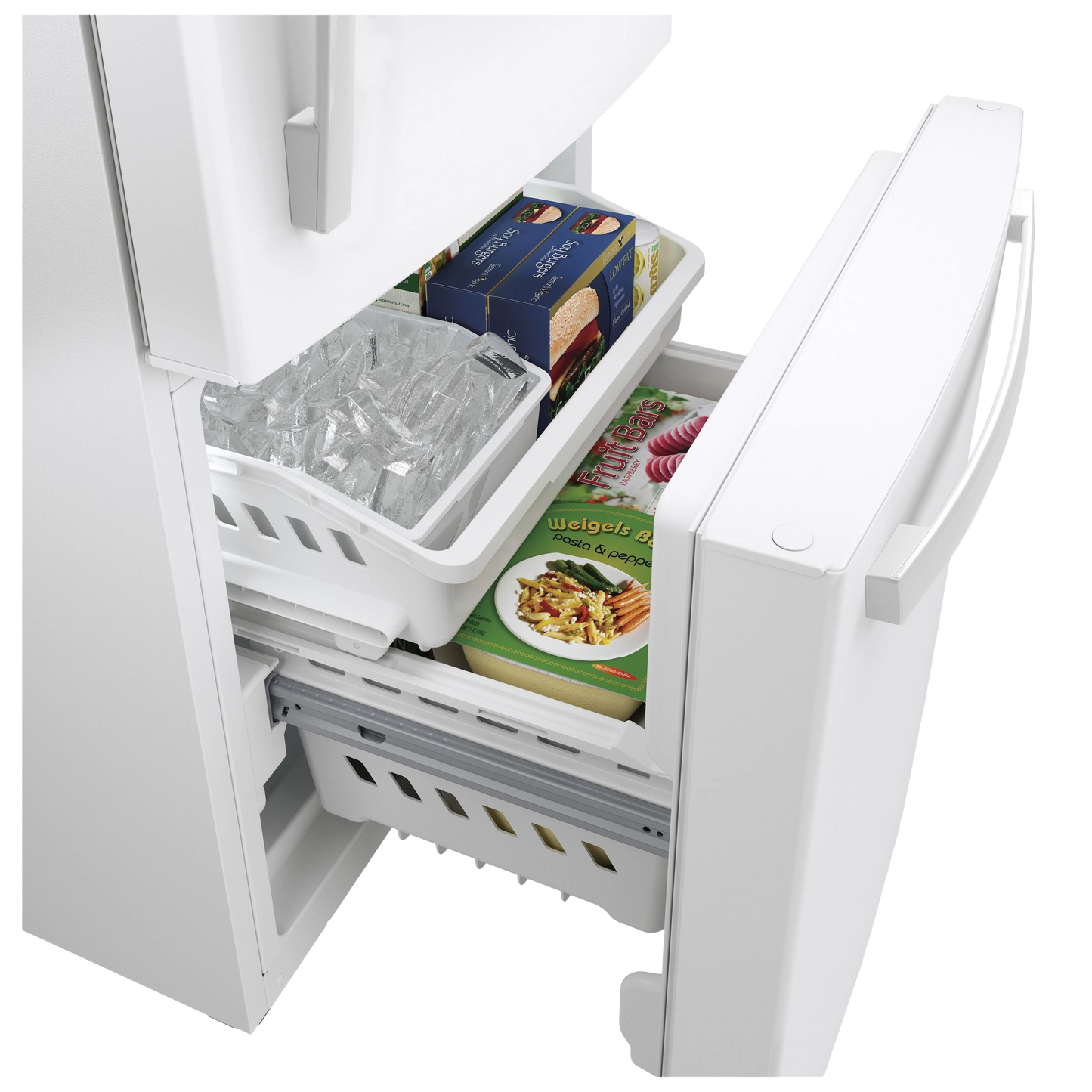 GE® ENERGY STAR® 21.0 Cu. Ft. Bottom-Freezer Refrigerator