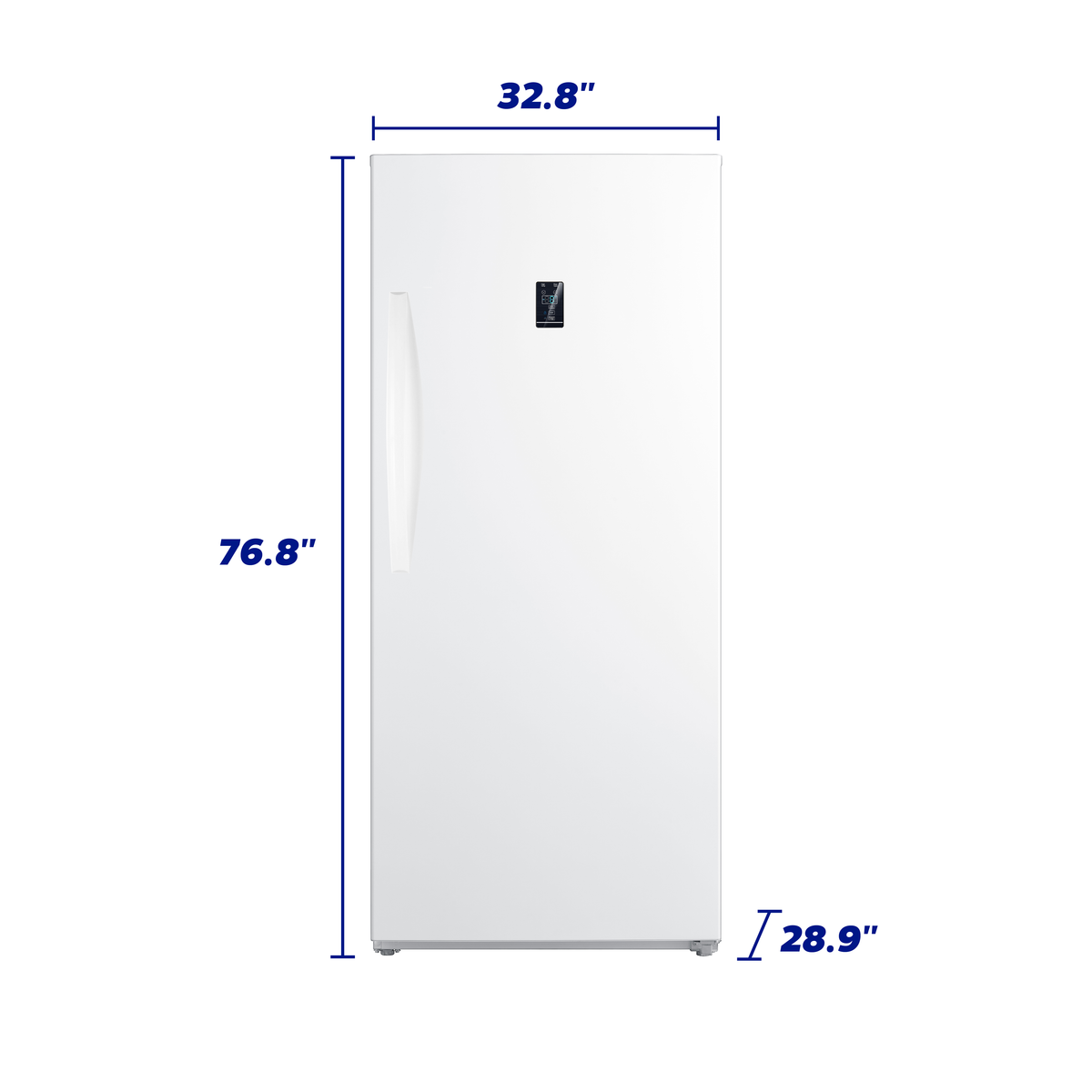 Element Electronics 21.0 cu. ft. Upright Convertible Freezer/Refrigerator - White, ENERGY STAR (EUF21CEBW)