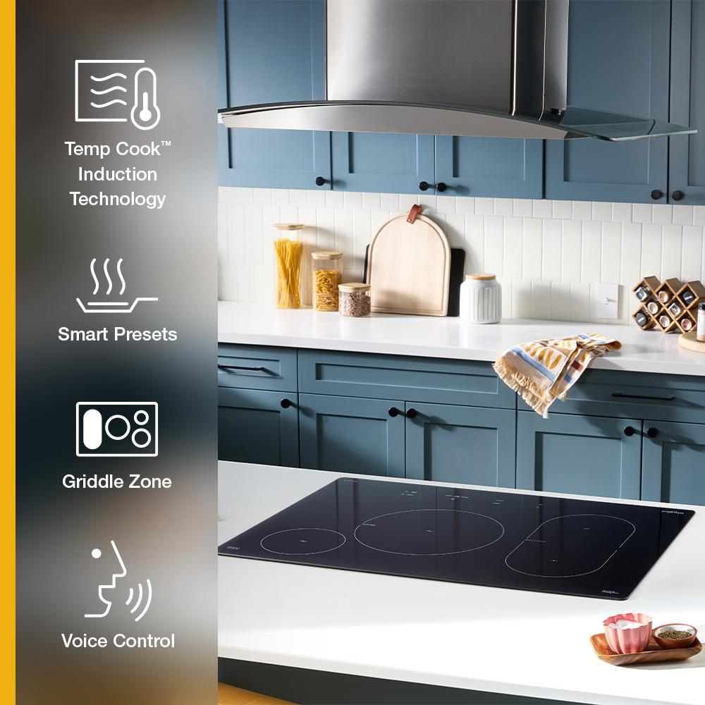 30" Intelligent Induction Cooktop with Temp Cook™ Technology