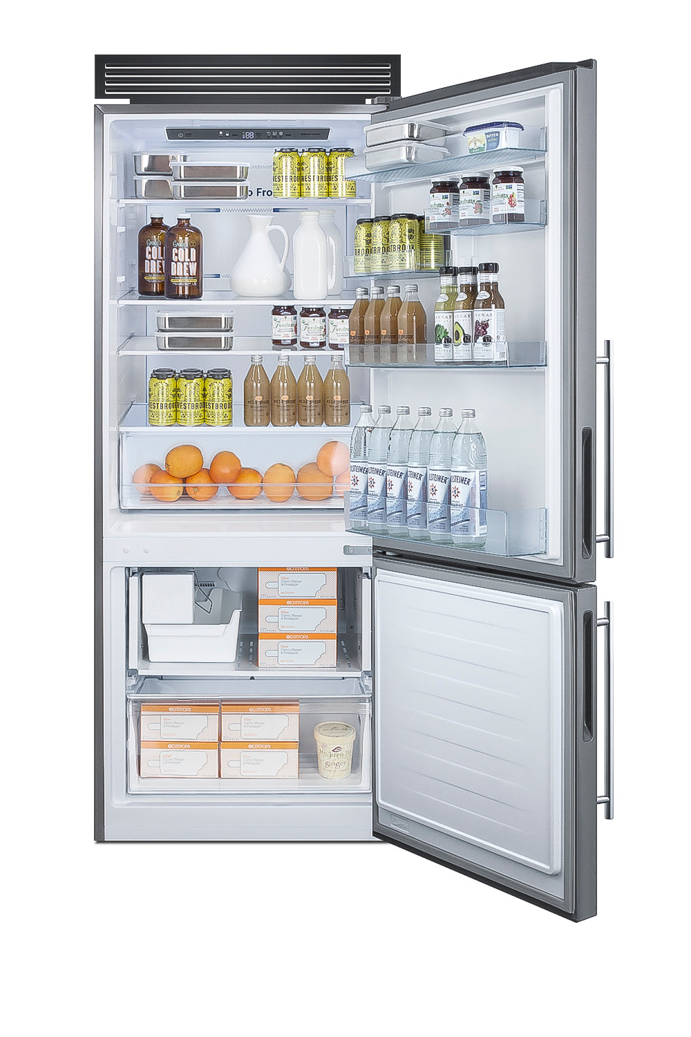 28" Wide Bottom Freezer Refrigerator