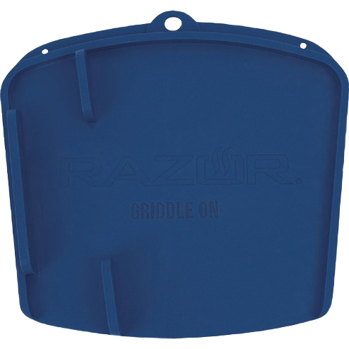 Blue silicone tool holder designed to securely hold barbecue tools during outdoor grilling and home improvement tasks