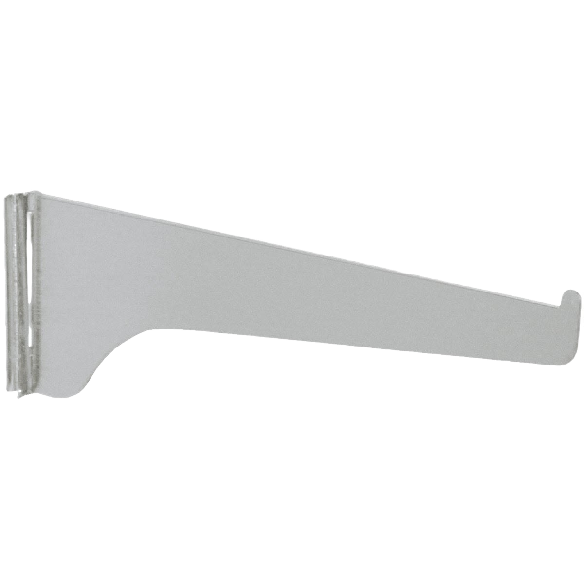 16-inch anochrome steel shelf bracket with reinforced design for storage and organization hardware collections under $50