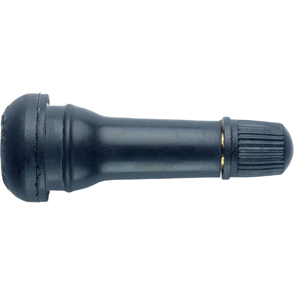 Black snap-in tire valve for small wheels supporting up to 60 PSI in Parts & Lubricants and Home Improvement collections