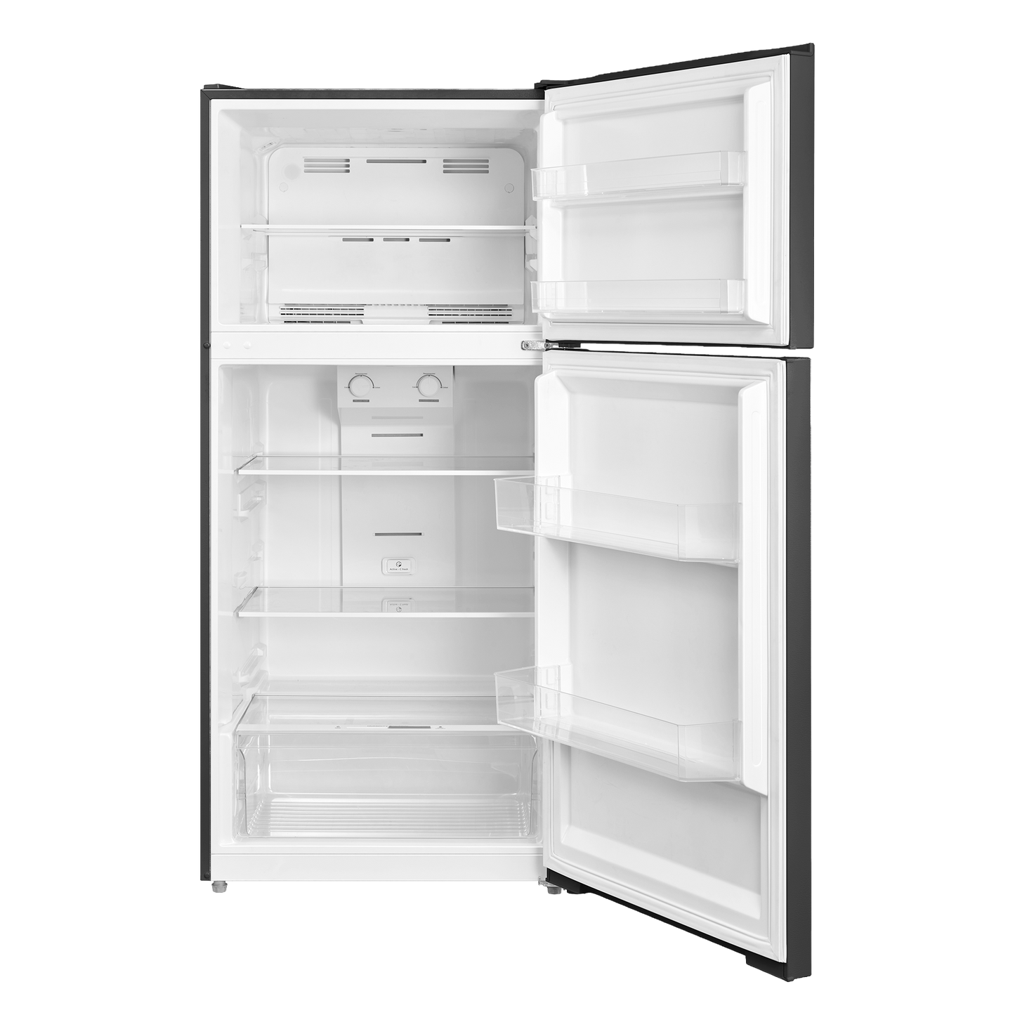 Element Electronics 14.2 cu. ft. Top Freezer Refrigerator - Black, ENERGY STAR (ERT14CSCB)