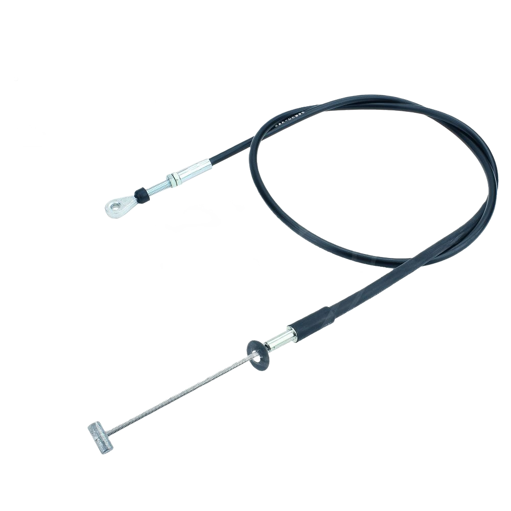 Black Honda OEM replacement change cable with metal fittings for parts and lubricants in home improvement tools
