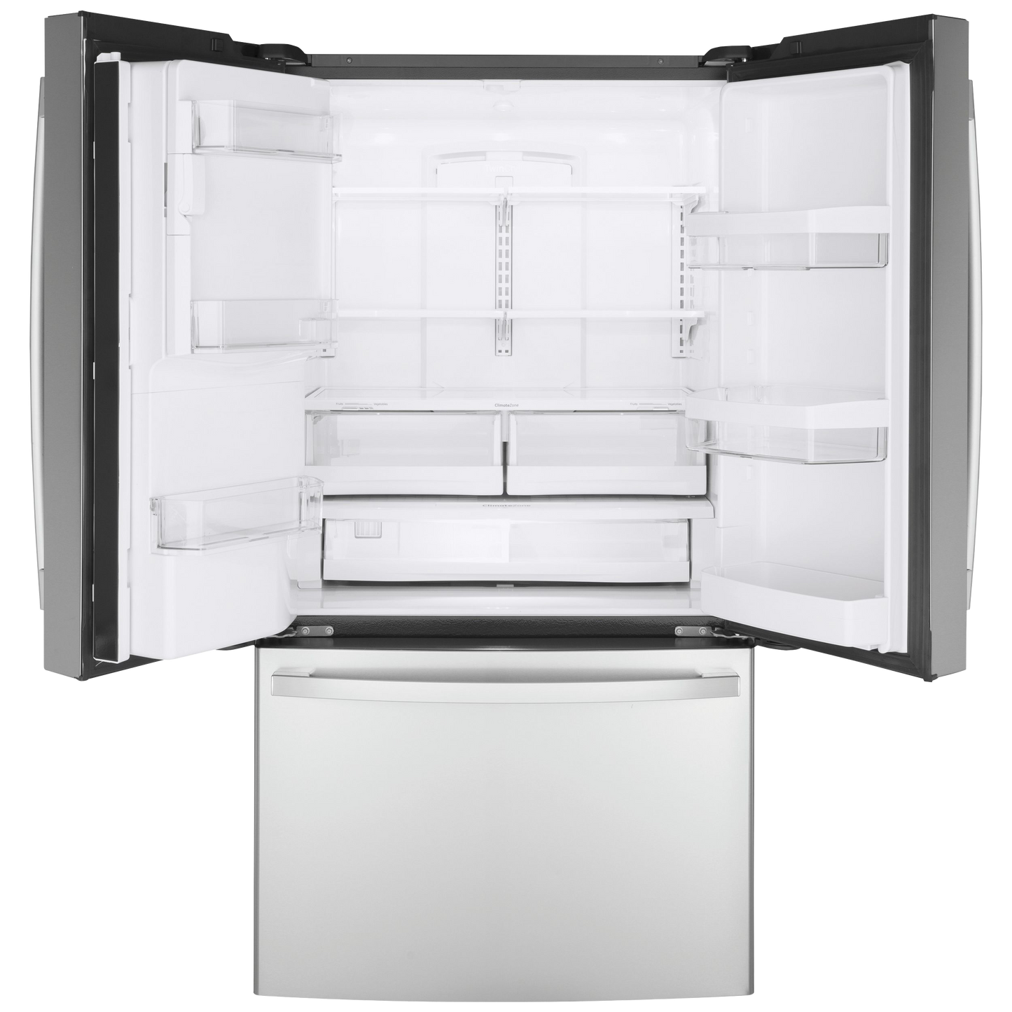 GE ENERGY STAR 22.1 Cu. Ft. Counter-Depth Fingerprint Resistant French-Door Refrigerator