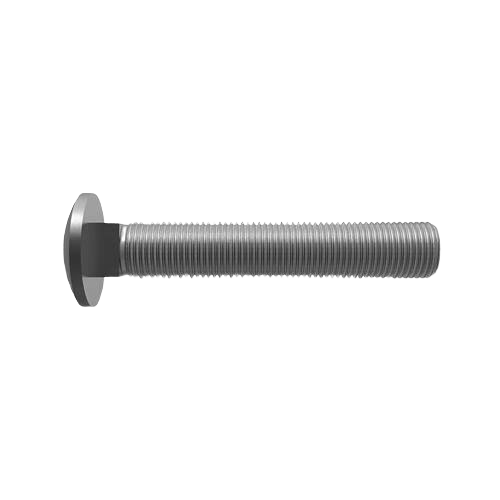 Steel round head bolt with square neck for John Deere hardware, suitable for parts and fasteners under $50