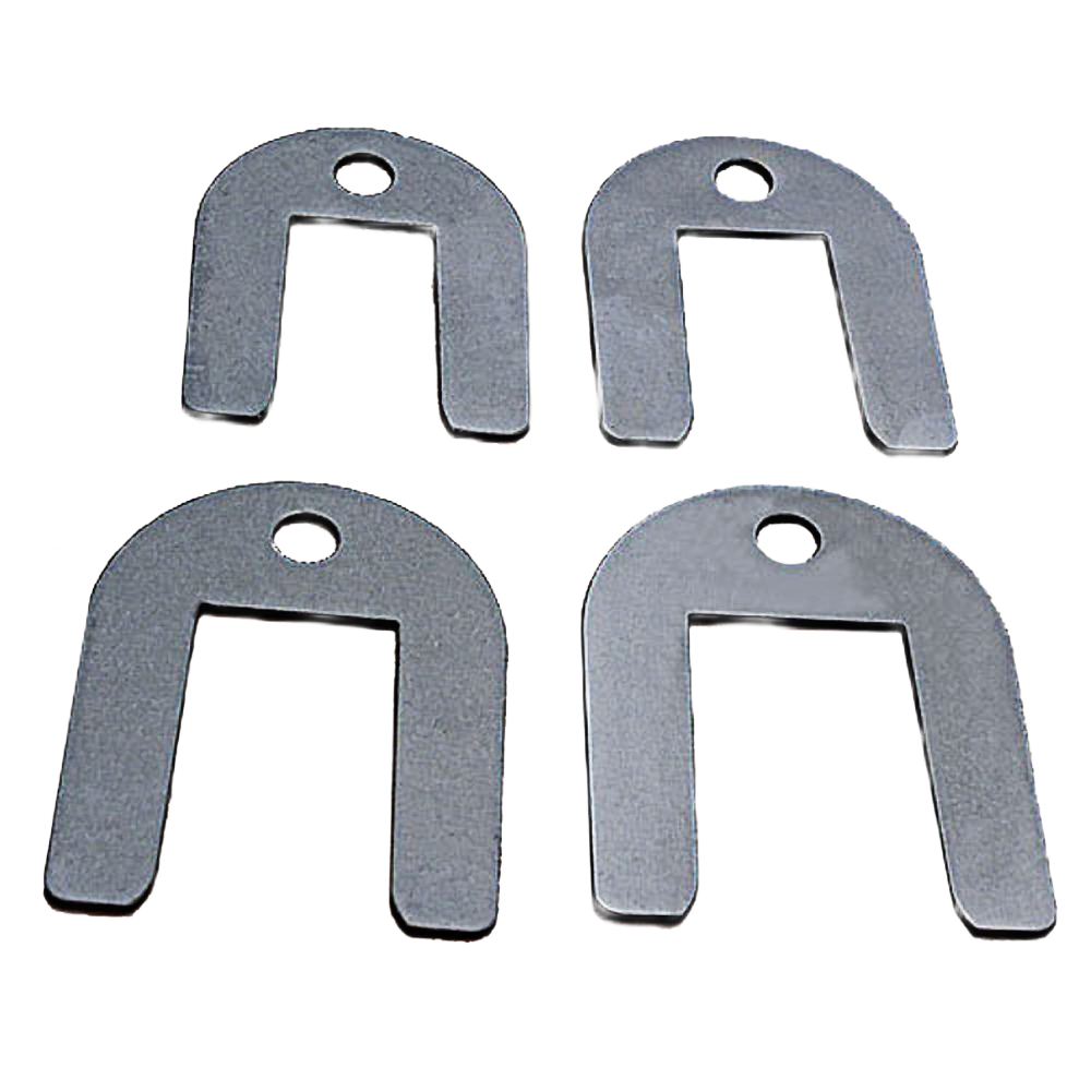 Set of four metal woodworking templates for shaping tool handle tapers in home improvement tools collection under $50