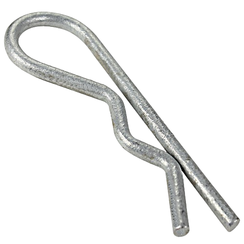 Silver-toned spring locking pin for John Deere equipment, part of parts and lubricants under $50 collection