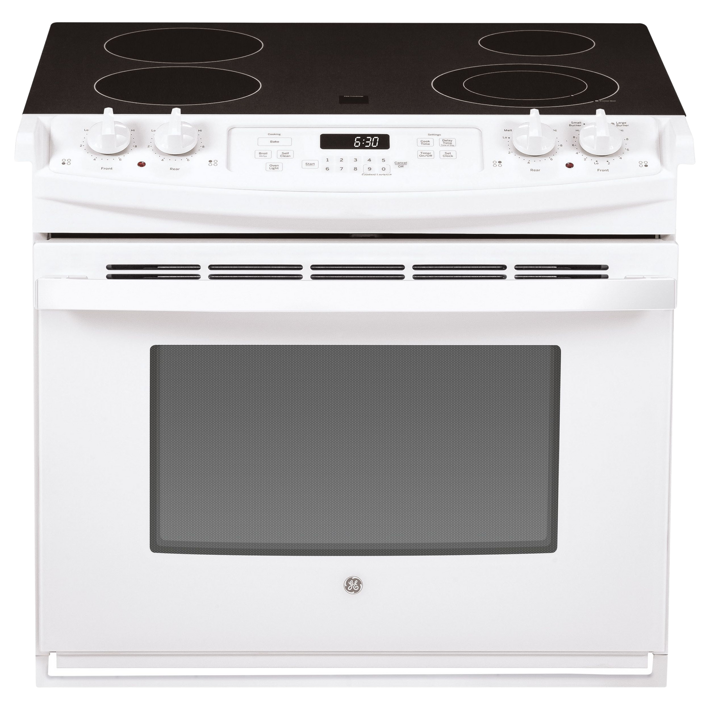 GE® 30" Drop-In Electric Range
