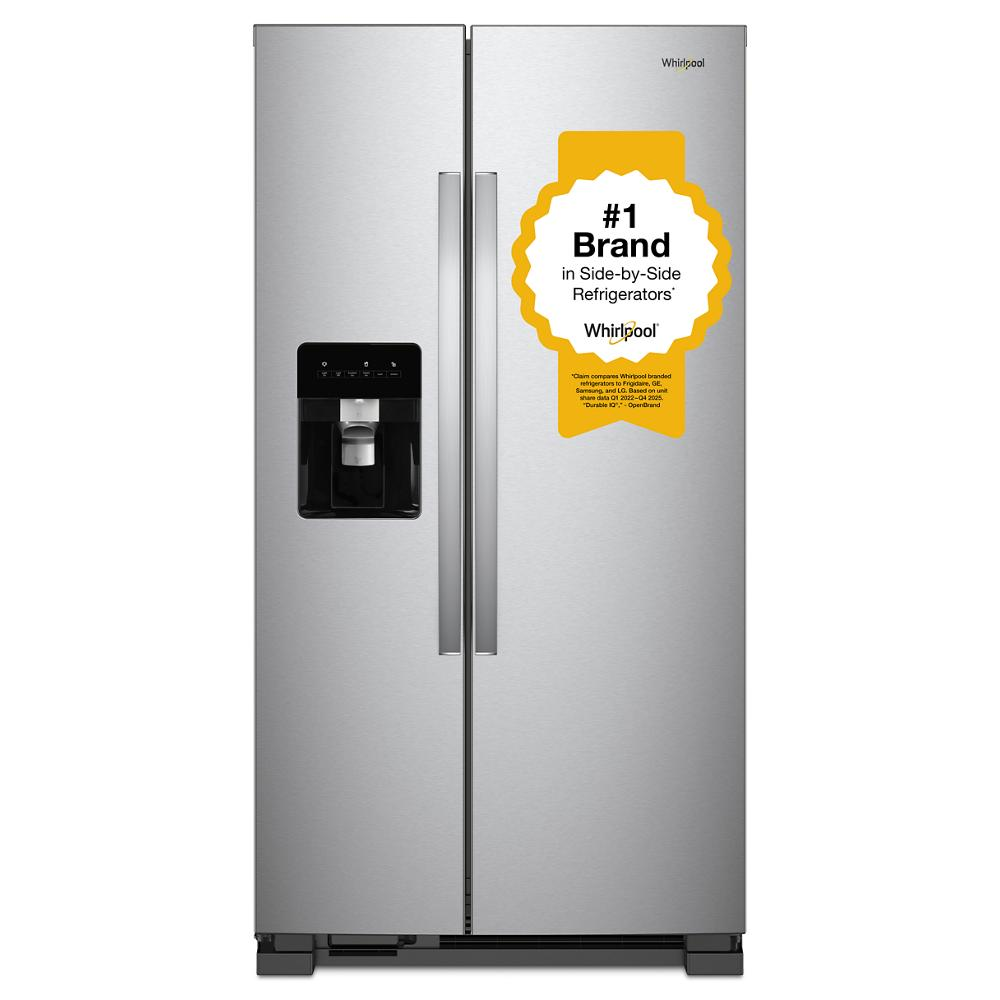 33-inch Wide Side-by-Side Refrigerator - 21 cu. ft.