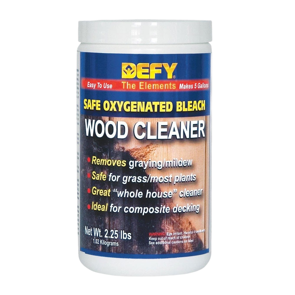 Container of powdered safe oxygenated wood cleaner for home improvement in Paint & Supplies under $50 collection