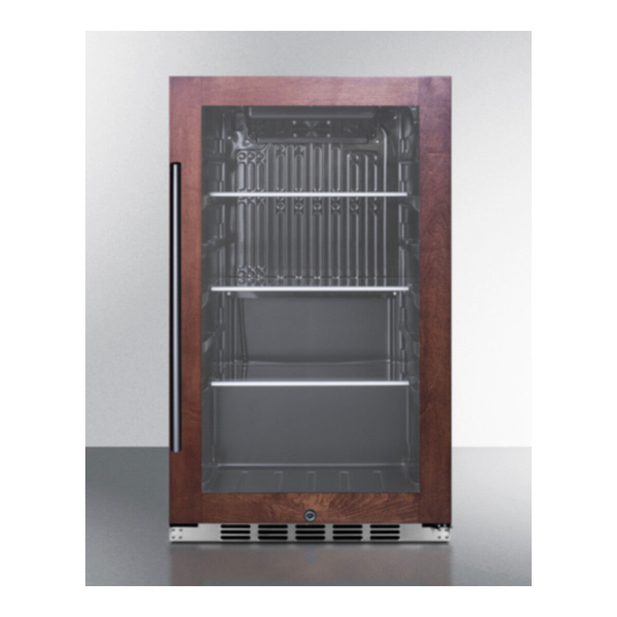 Shallow Depth Indoor/Outdoor Beverage Cooler - with T3 Door Tint