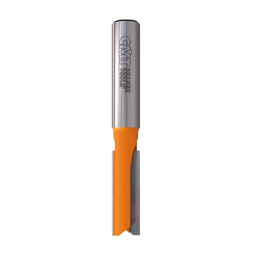 CMT Orange Tools 3/8" Straight Bits, Long Series, 1/2" Shank