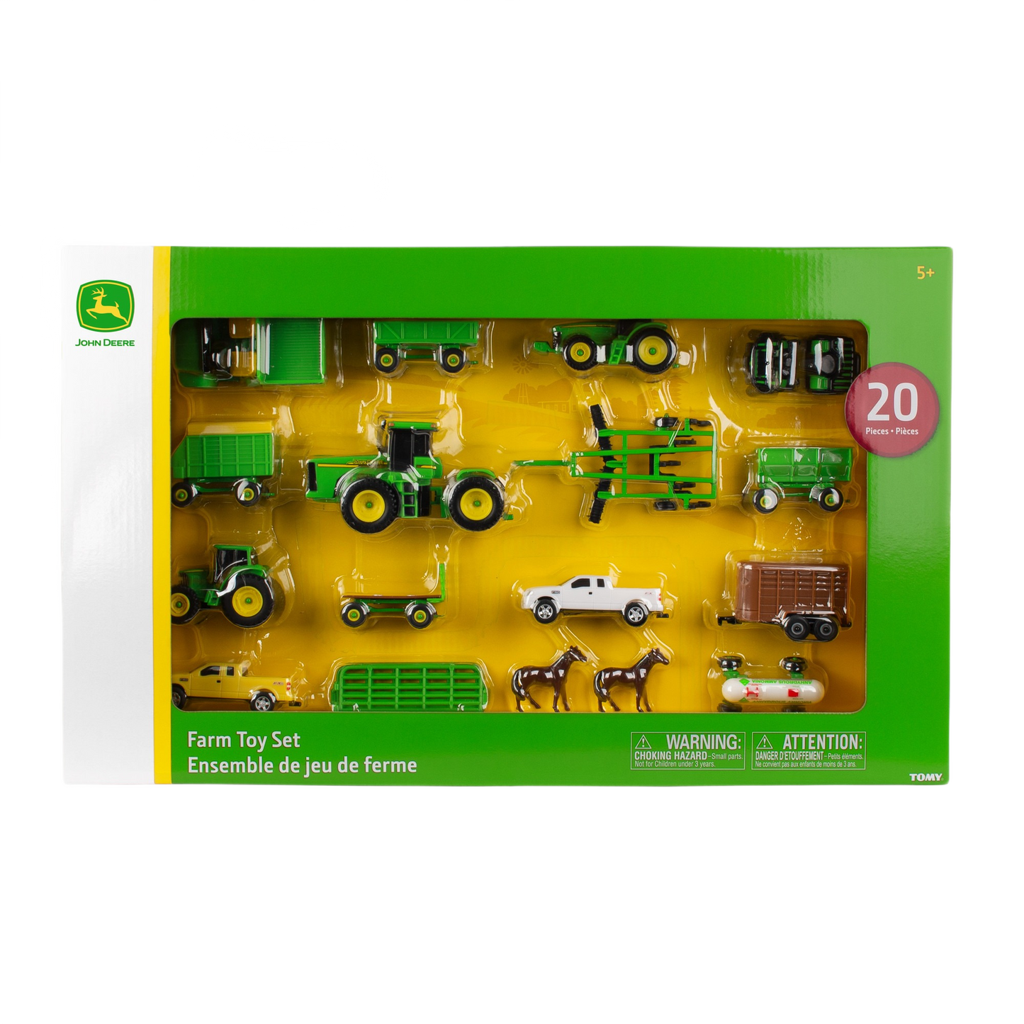 John Deere 1:64 Scale Farm Toy Set