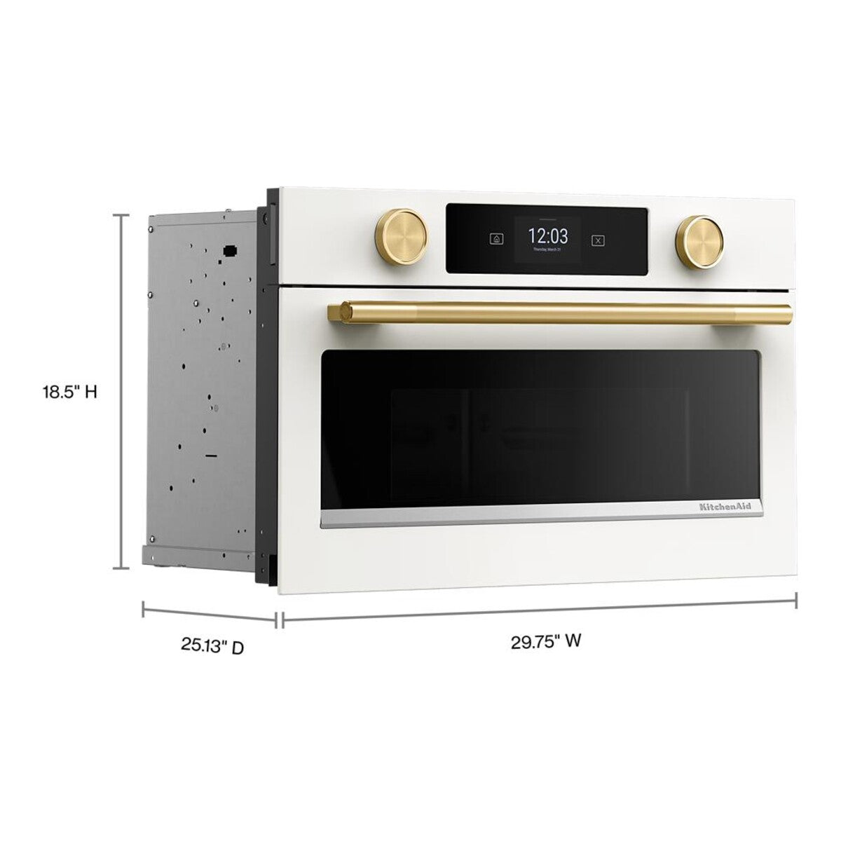 30" Built In Microwave Oven with Air Fry