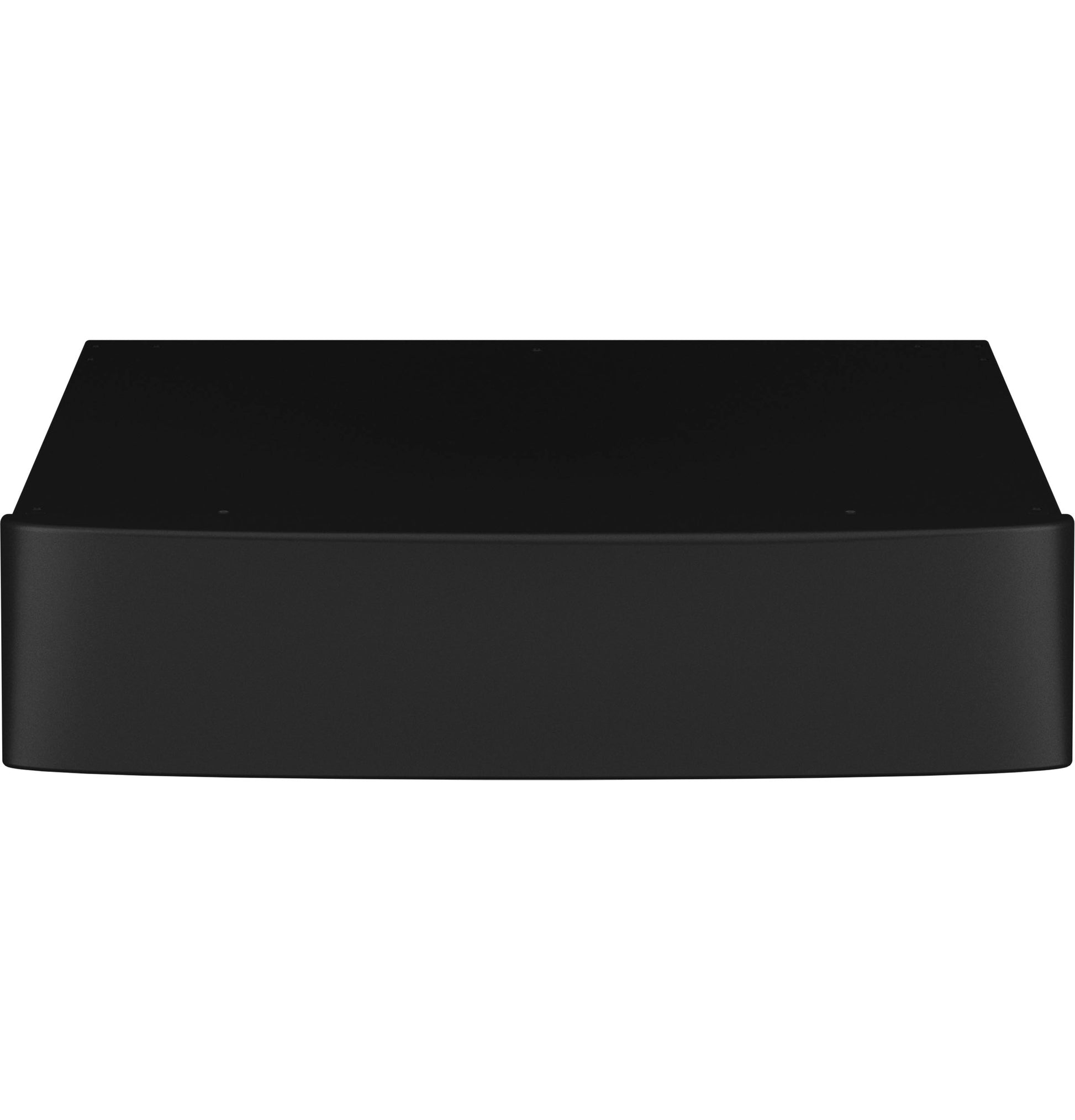 Black appliance riser designed to elevate laundry machines in appliance parts and accessories collection