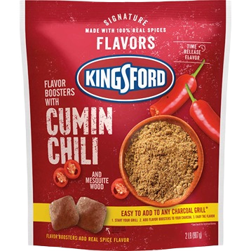 Kingsford Signature Flavors Cumin Chili Charcoal Flavor Booster Briquettes, 2 Lbs.
