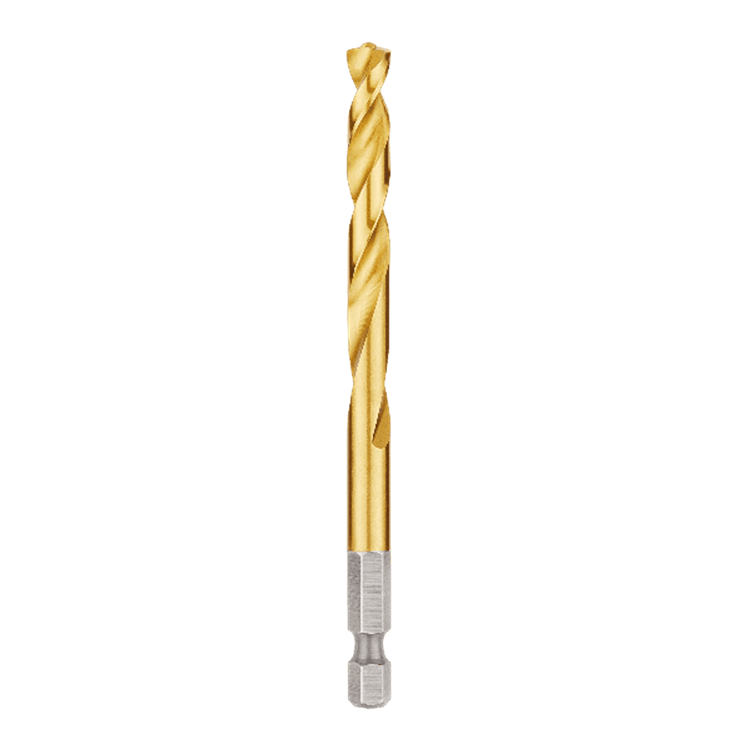 9/32 inch titanium-coated drill bit with QUAD EDGE tip for durable, precise drilling in power tool accessories under $50 collection