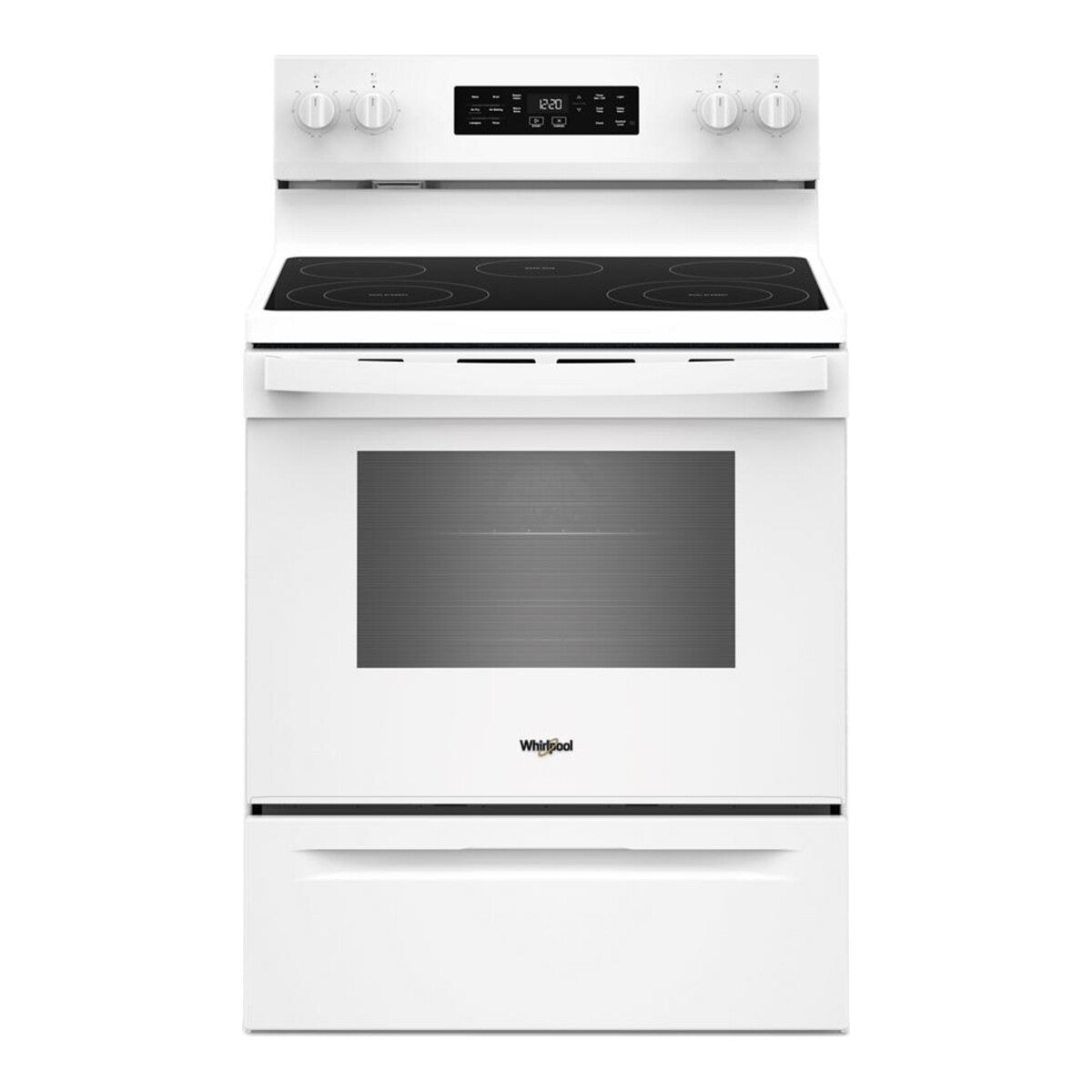 30-inch Electric Range with Air Cooking Technology and Steam Clean