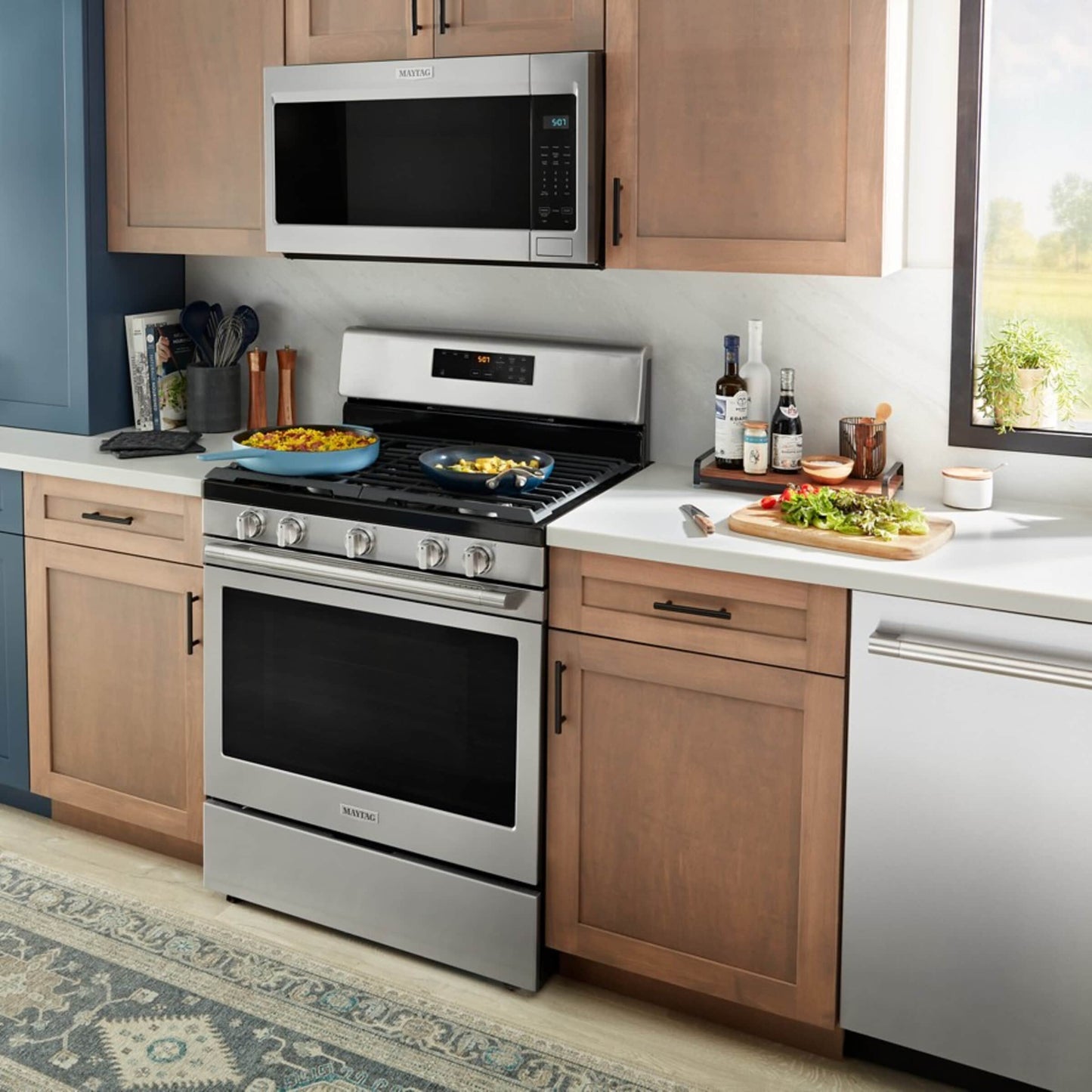 Over-The-Range Microwave with Non-Stick Interior Coating - 1.7 Cu. Ft.