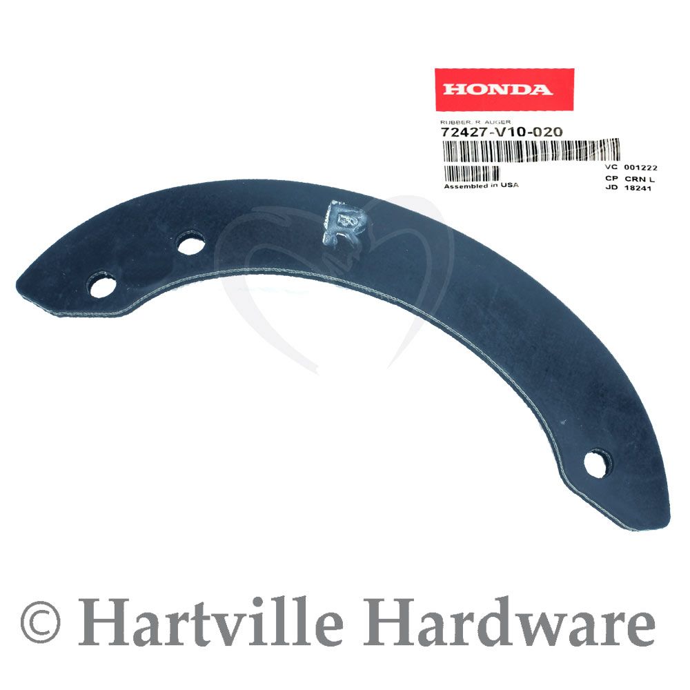 Right auger rubber replacement part for Honda equipment in Parts & Lubricants and Home Improvement under $50 collections