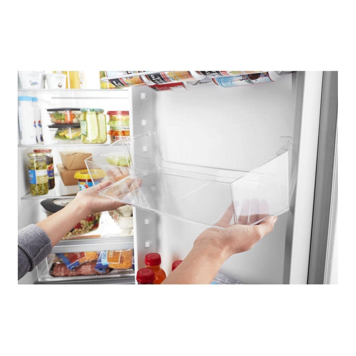 36-inch Wide Side-by-Side Refrigerator - 25 cu. ft.