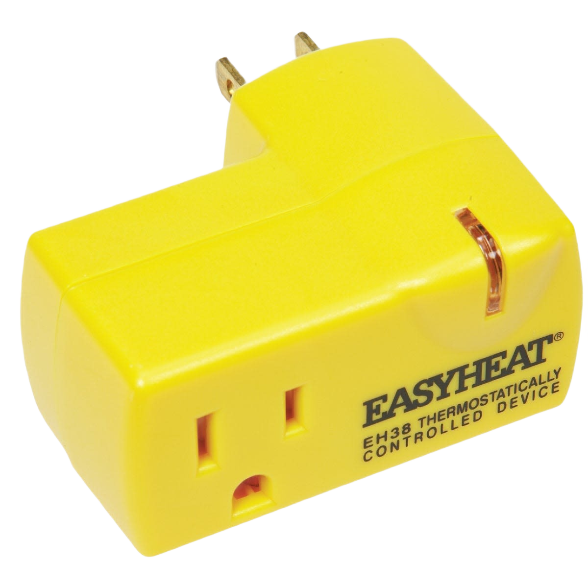 Yellow thermostatic control device for pipe heating cable in plumbing accessories under $50 collection