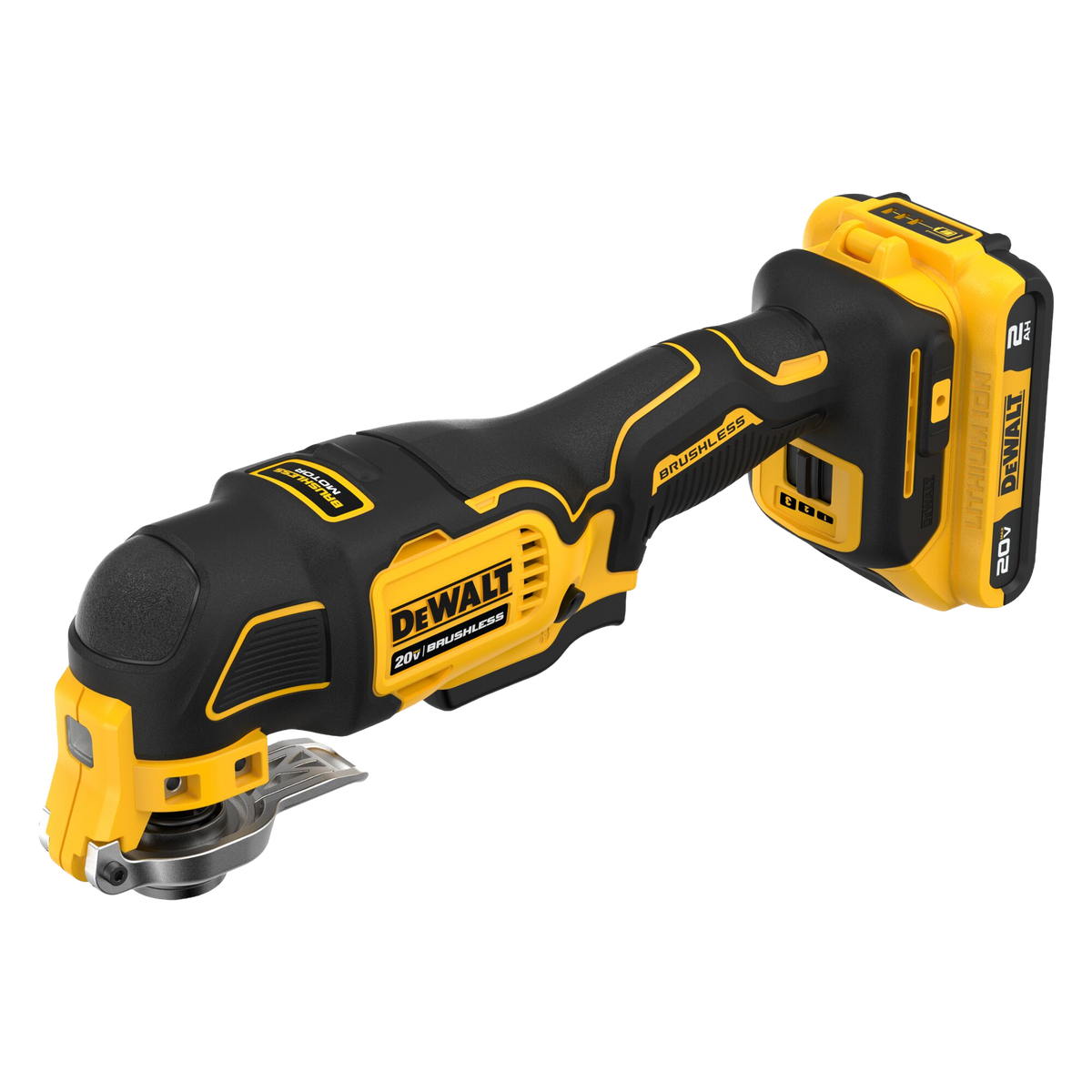 DEWALT 20V MAX* XR® Brushless Cordless 3-Speed Oscillating Multi-Tool Kit