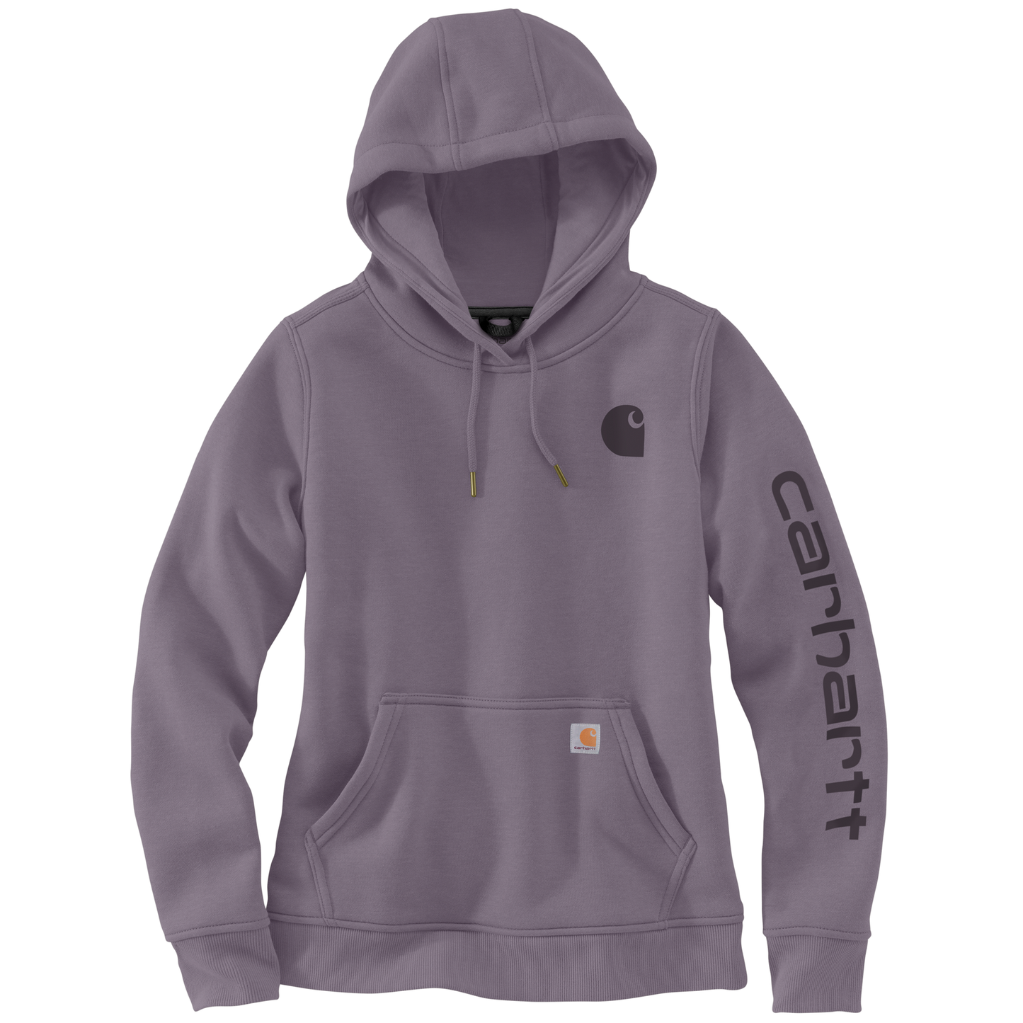 Carhartt Women's Relaxed Fit Midweight Logo/Sleeve Graphic Hoodie