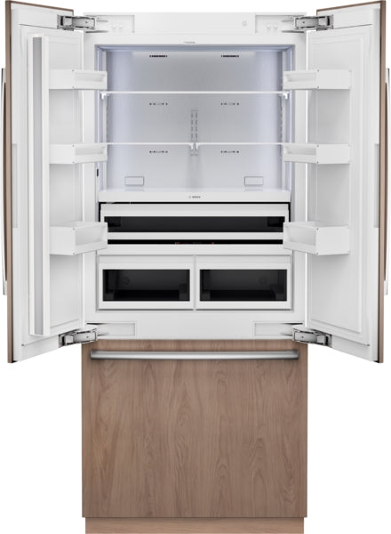 Benchmark™, Built-in Bottom Freezer Refrigerator, 36'', Softclose® Flat Hinge