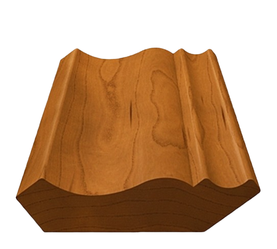Traditional poplar corner molding piece with smooth finish for home improvement and lumber building materials under $50 collection