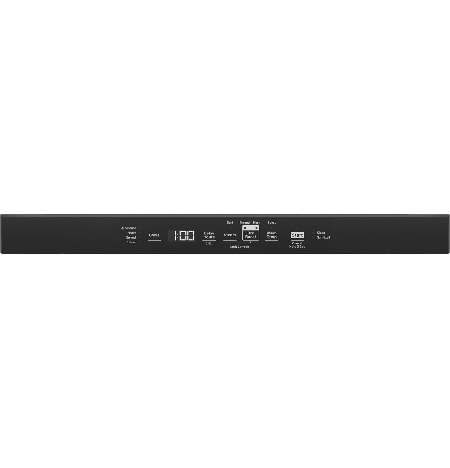 GE® ENERGY STAR® Top Control Hybrid Tub Dishwasher with Dry Boost & 52 dBA