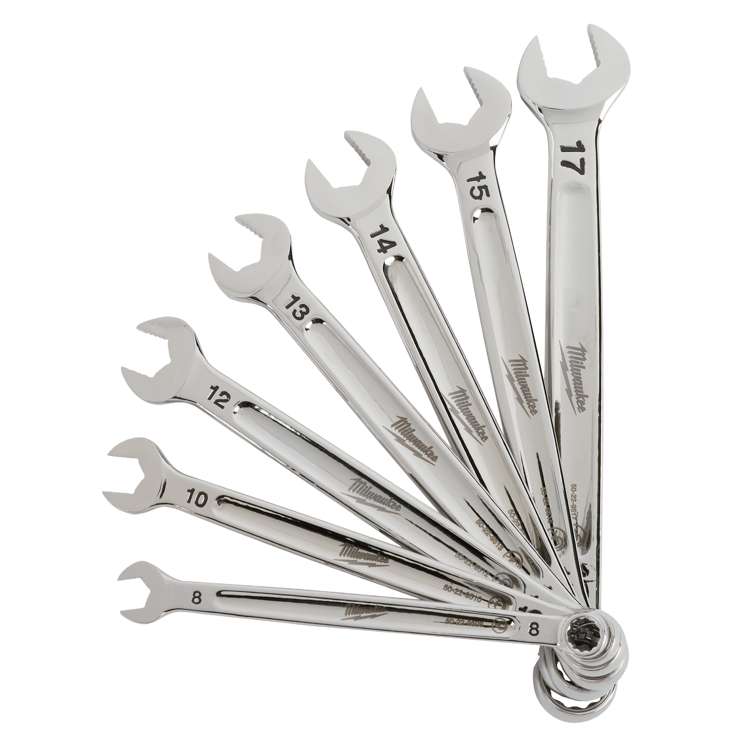 Milwaukee 7pc Combination Wrench Set - Metric