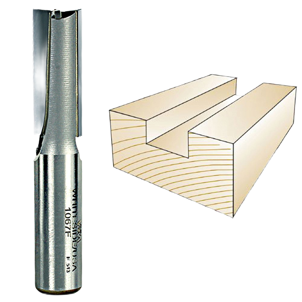 Whiteside straight router bit for woodworking grooves and dados in tool accessories and power tool collections under $50