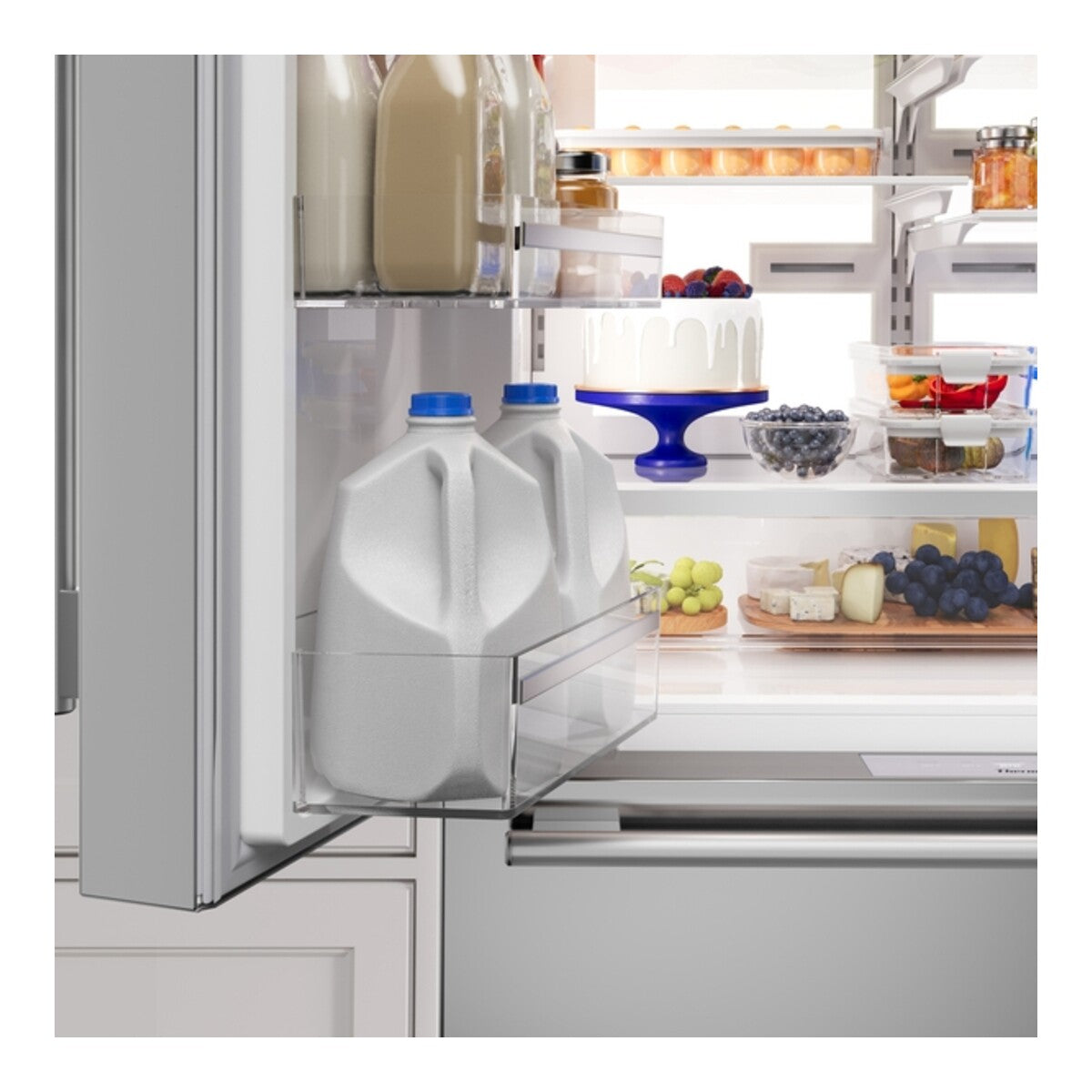 Freedom®, Freestanding French Door Bottom Mount Refrigerator,  Masterpiece®, Stainless Steel