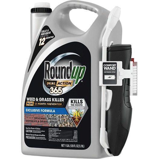 One-gallon weed and grass killer with comfort wand for effective lawn care in Round Up and Under $50 collections