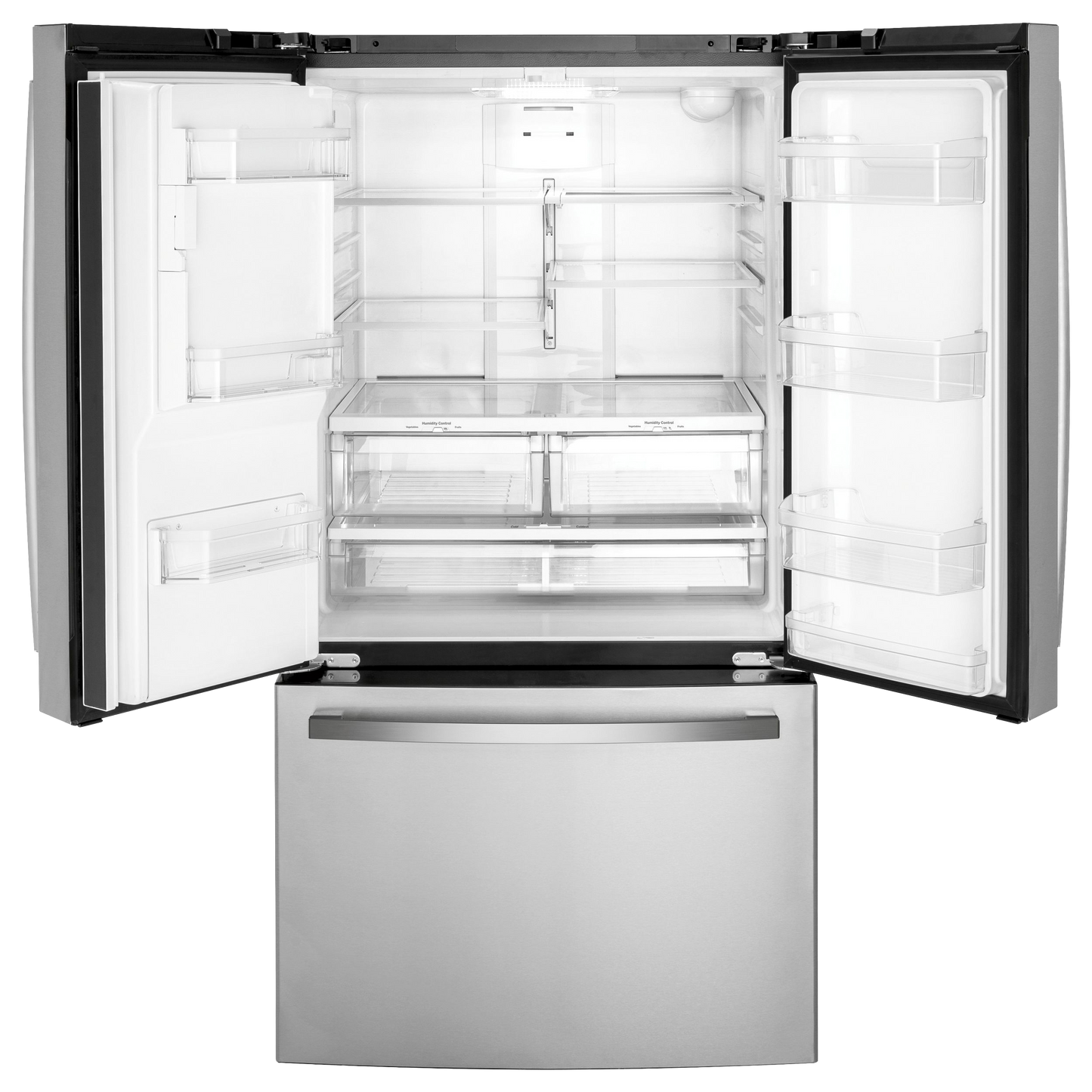 GE® ENERGY STAR® 20.6 Cu. Ft. Fingerprint Resistant Counter-Depth French-Door Refrigerator