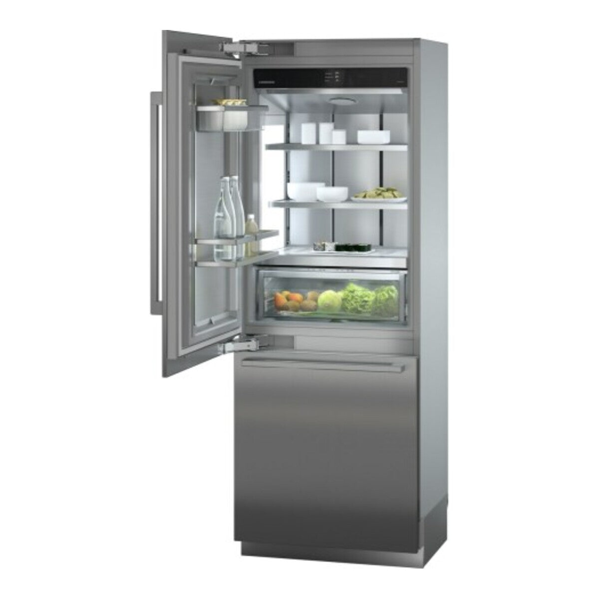 Built-In Refrigerator/Freezer 30", Ice Maker, BioFresh, Left Hinge